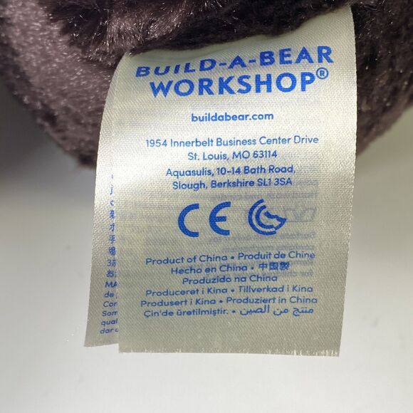 Build A Bear Sweet Scent Teddy Plush Stuffed Animal 16” 2016 Chocolate Brown BAB - Picture 8 of 12